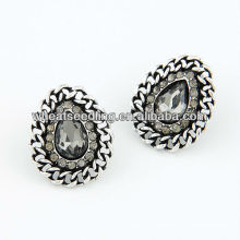 Vintage Elegant Drop Crystal Earrings Studs 11030443